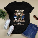 Toby Keith 31st Anniversary 1993 2024 Thank You For The Memories Signature 3 T Shirt