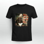 Tom Petty with Flag America Vintage 2 T Shirt