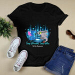 Toothless And Stitch Stay Different Stay Weird Autism Awareness 4 T Shirt