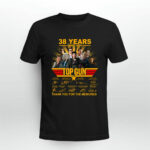 Top Gun 38 Years 1986 2024 Thank You For The Memories Signatures 2 T Shirt