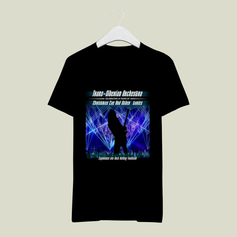 Trans Siberian Orchestra Christmas Eve And Other Stories 25 Years 2021 Front 1 4 T Shirt