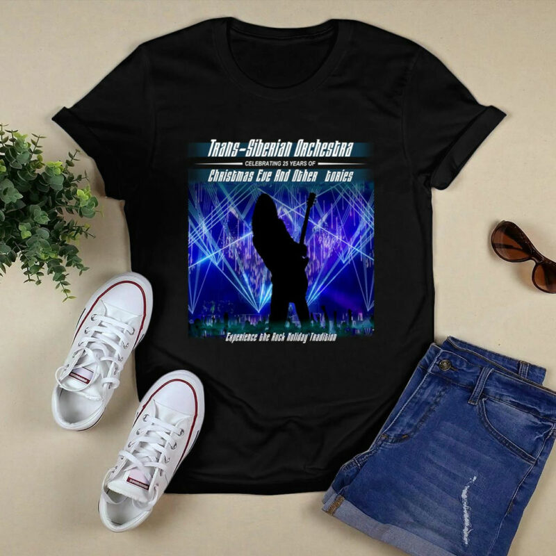 Trans Siberian Orchestra Christmas Eve And Other Stories 25 Years 2021 Front 4 T Shirt
