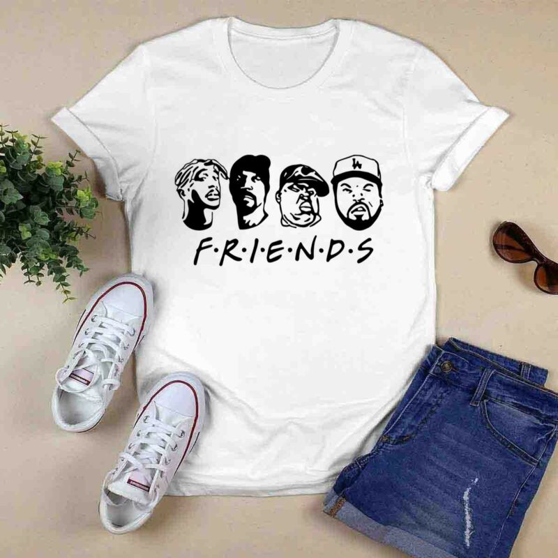 Tupac Snoop Dogg Notorious Ice Cube Friends Rapper 0 T Shirt