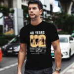 U2 48 Years Signatures Fan 0 T Shirt