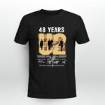 U2 48 Years Signatures Fan 3 T Shirt
