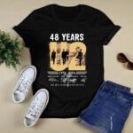 U2 48 Years Signatures Fan 4 T Shirt