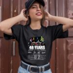 U2 48 Years Top 10 U2 Songs Signatures 1 T Shirt