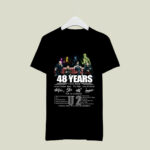 U2 48 Years Top 10 U2 Songs Signatures 2 T Shirt