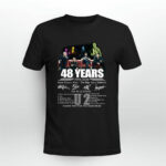 U2 48 Years Top 10 U2 Songs Signatures 3 T Shirt