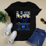 U2 Band 48 Years 1976 2024 Signatures Thank You For The Memories 4 T Shirt