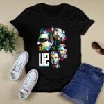U2 Band Achtung Baby Live At Sphere front 4 T Shirt