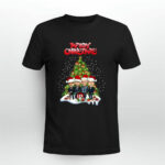 U2 Band Merry Christmas Tree Light 2 T Shirt