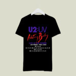 U2 Rock Band Warning Baby Live at Sphere Las Vegas Tour 2023 back 2 T Shirt