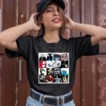 U2 Rock Band Warning Baby Live at Sphere Las Vegas Tour 2023 front 1 T Shirt