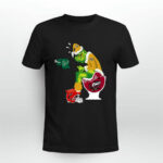 UCF Knights Grinch Santa Toilet Temple Owls Cincinnati Bearcats Christmas 0 T Shirt