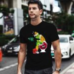 UCF Knights Grinch Santa Toilet Temple Owls Cincinnati Bearcats Christmas 2 T Shirt