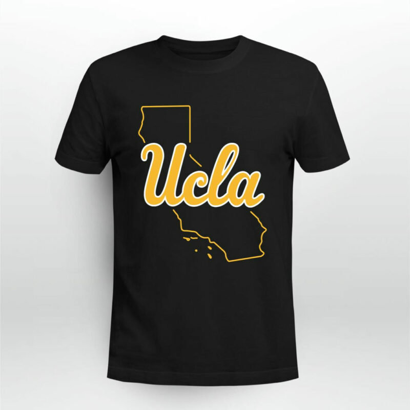 Ucla Bruins State Outline 0 T Shirt