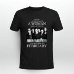 Underestimate A Woman Who Listen To Rammstein And Was Born In February 2 T Shirt