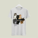 Underwater cats shadow like tiger and panther 5 T Shirt