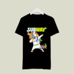 Unicorn Dabbing Subway 2 T Shirt