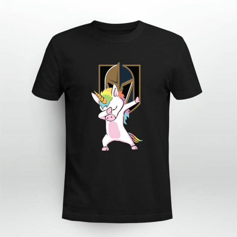 Unicorn Dabbing Vegas Golden Knights 0 T Shirt