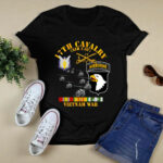 United States Army 17th Cavalry Air Cav 101st Airborne Division Vietnam War C Troop 3 T Shirt