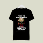 United States Marine Corps skull Im not the hero you wanted Im the monster you needed 4811 T Shirt