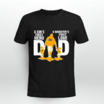 Utah Jazz Dad sons first hero daughters first love 3 T Shirt