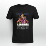 Utah Jazz Legends Signatures Basketball 3 T Shirt