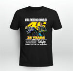 Valentino rossi 46 25 years 1996 2021 thank you for the memories 1 T Shirt