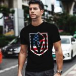 Vegas Golden Knights American Ice Hockey Team Front 1808 T Shirt