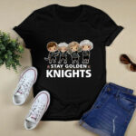 Vegas Golden Knights The Golden Girls Stay Golden Knights 4 T Shirt