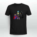 Vegeta Superman Batman Who Would Win in a Fight 4 T Shirt 1