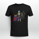 Vegeta Superman Batman Who Would Win in a Fight 4 T Shirt