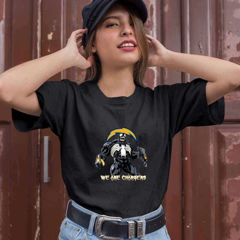 Venom We Are Los Angeles Chargers 0 T Shirt