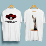 Vintage 1987 Beastie Boys Licensed To Ill Tour Front 6 T Shirt
