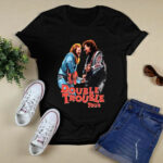 Vintage 1996 Travis Tritt Marty Stuart Double Trouble Tour 3 T Shirt
