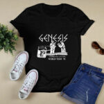Vintage 70s Genesis And Then There Were Three 1978 Tour 3 T Shirt