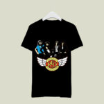 Vintage 70s REO Speedwagon 9 Lives Tour 2 T Shirt