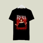 Vintage 80s Reba Tour 2023 front 5 T Shirt