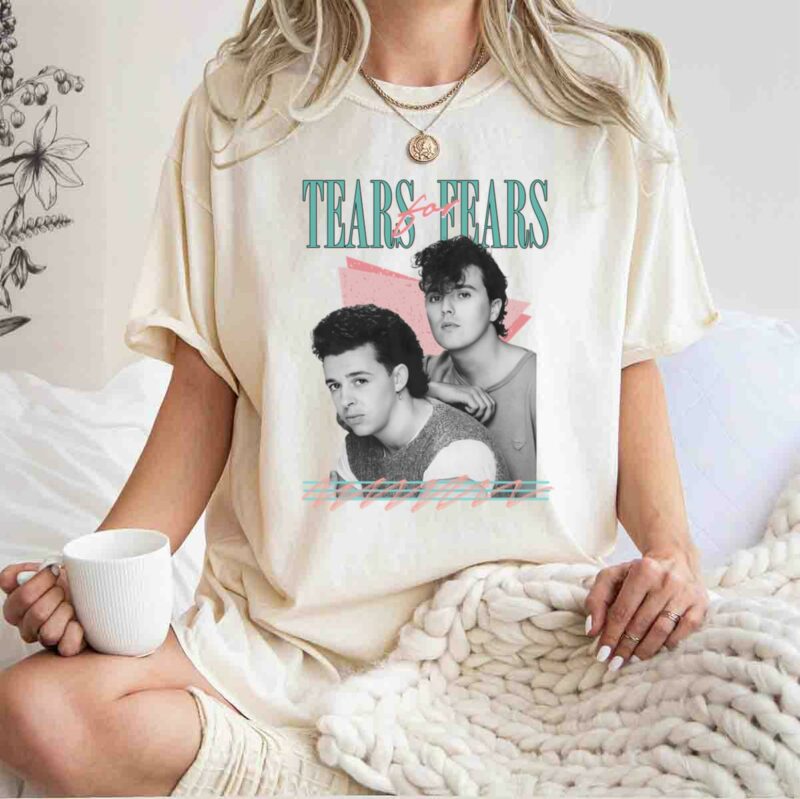 Vintage Faded Style 80S Tears For Fears Design 0 T Shirt