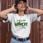 Vintage Feeling Extra Grinchy Today Crewneck Funny Grinch Lightss for Women Swea 2 Sweatshirt