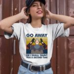 Vintage Go Away Or I Shall Taunt You A Second Time French Taunter Monty Python 2 T Shirt