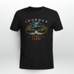 Vintage Journey Departures Album Tour 1980 American Rock Band 3 T Shirt