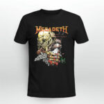Vintage Megadeth Peace Sells Tour 87 88 front 2 T Shirt