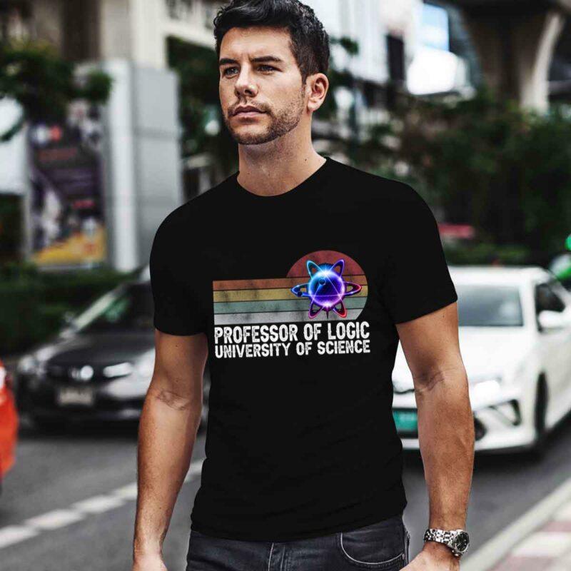 Vintage Professor Of Logic University Of Science 0 T Shirt