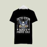 Vintage Proud Dad Us Navy United States Navy 2 T Shirt