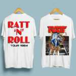 Vintage RATT n Rolls 1984 Tour front 5 T Shirt