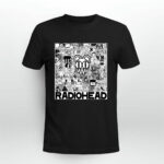 Vintage Radiohead Rock Band 2 T Shirt