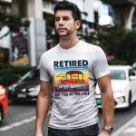 Vintage Retired See You At The Lake For Pontooning Lover 3 T Shirt